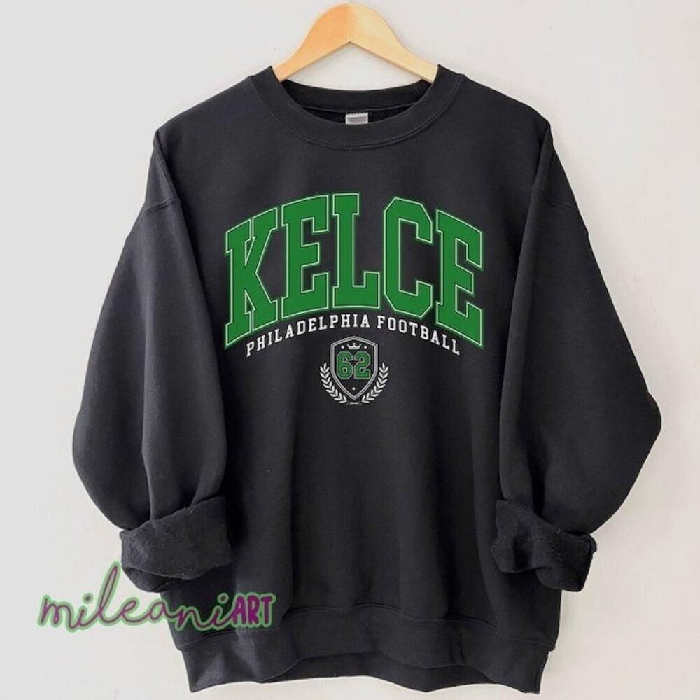 Jason Kelce Sweatshirt Retro Nfl Chiefs Football Crewneck Fan Gift 05